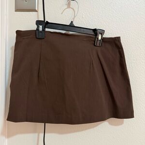Wild Fable Brown Mini Skirt